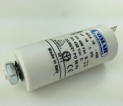 レコーダー MKR ICAR MLR25L401003583/I-MK SH, MOTOR RUN CAPACITOR, 400V, 50